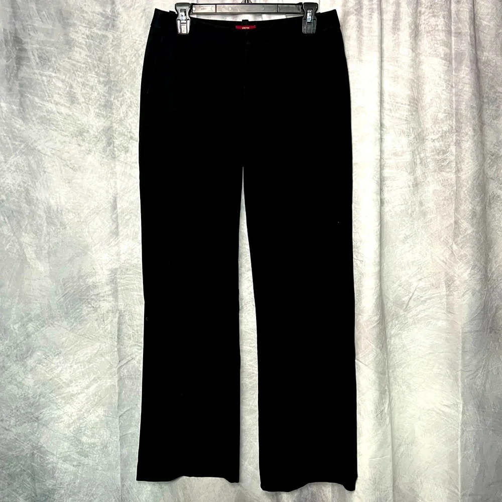 Merona Black Wide Leg Dress Pants - size 8